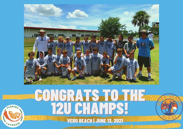 2021 12U Vero Beach Blast Champions!